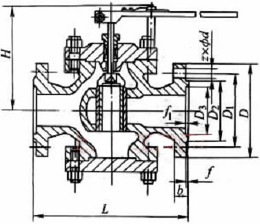 T40H-40T40H-100 ͸ˮתʽڷҪμṹߴʾͼ