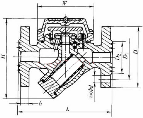 CS49H-16S49H-16CS49-16CCS49H-25CS49H-40 ԲʽˮҪμṹߴʾͼ